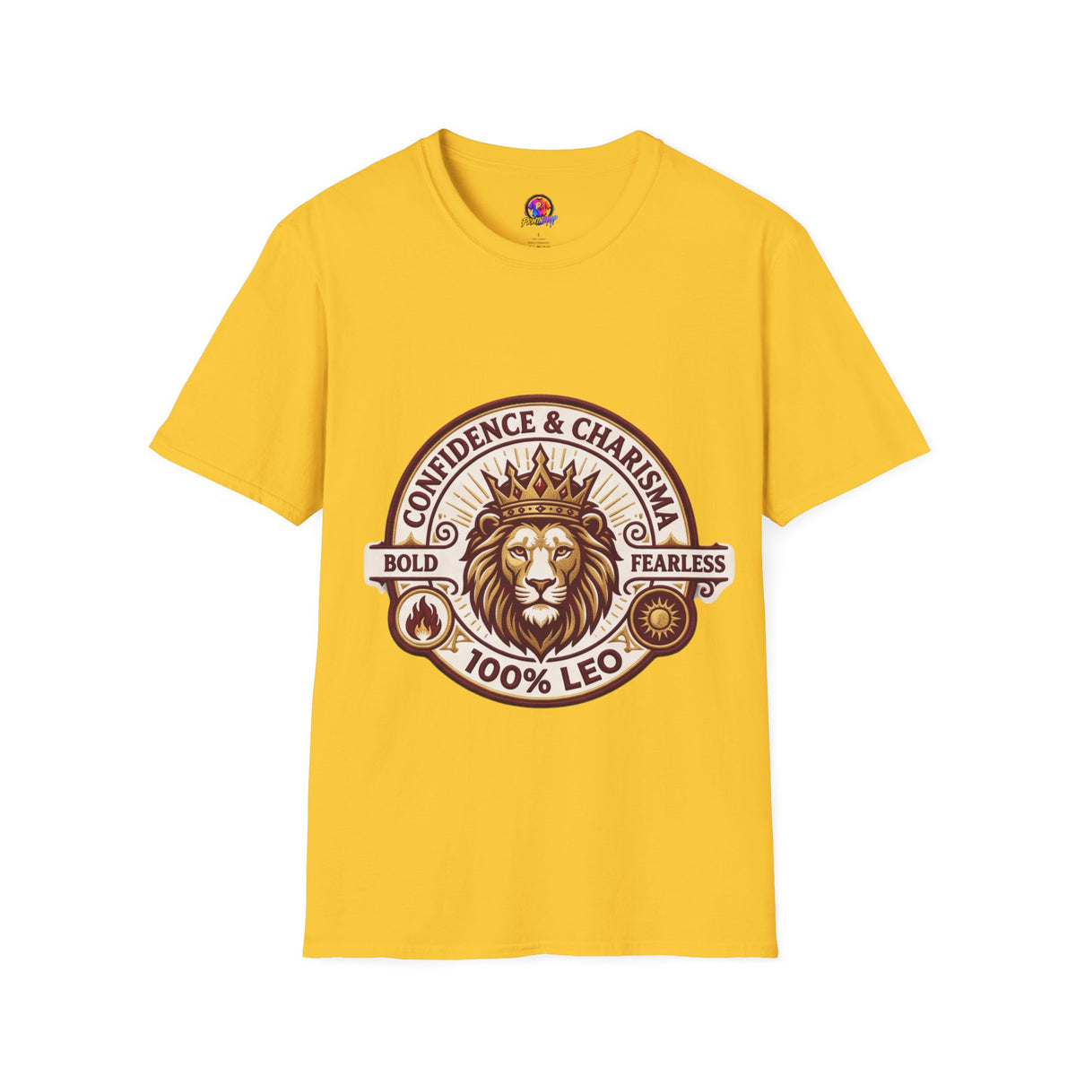 Leo Zodiac T-Shirt — Confidence & Charisma Lion Horoscope Tee
