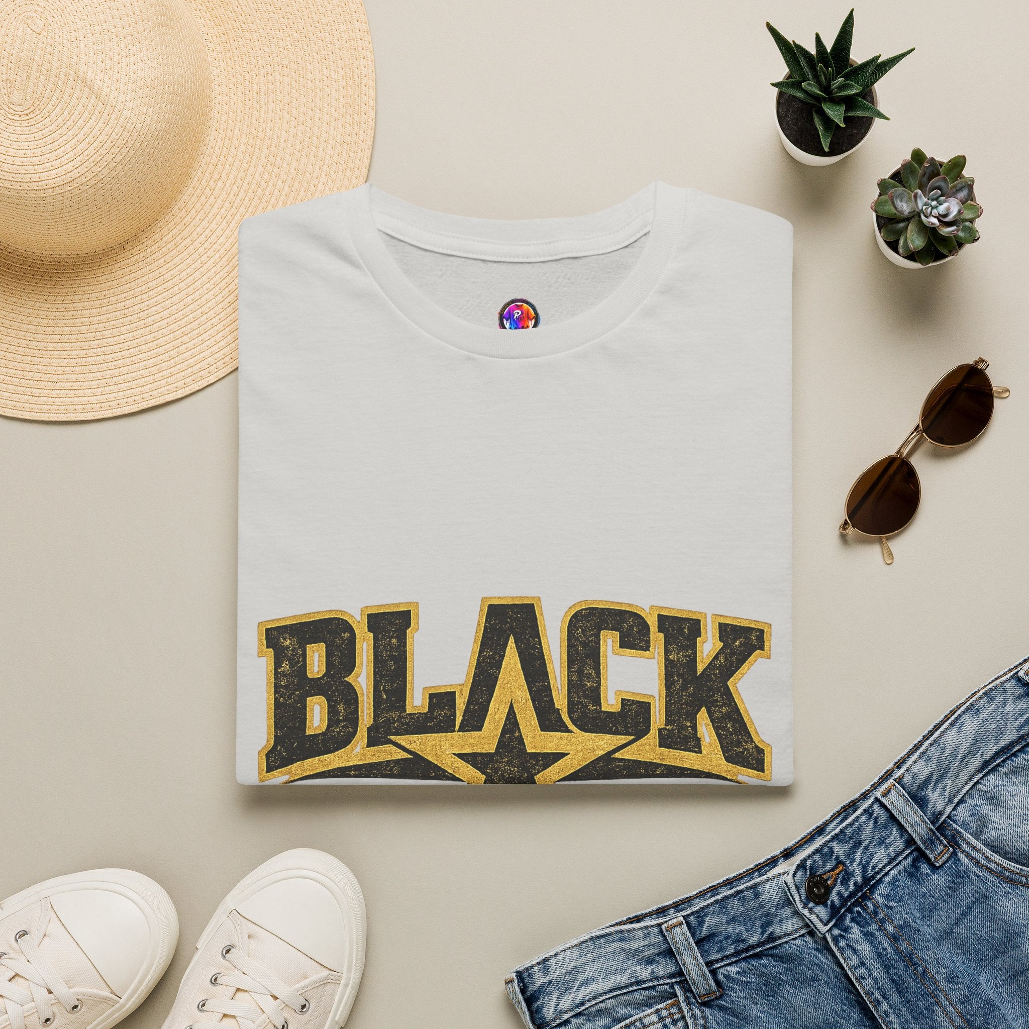 Ghana Black Stars T-Shirt — Bold Vintage Star Logo Tee