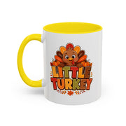 Thanksgiving Mug Little Turkey Coffee Mug — Cute Thanksgiving Kid Mug