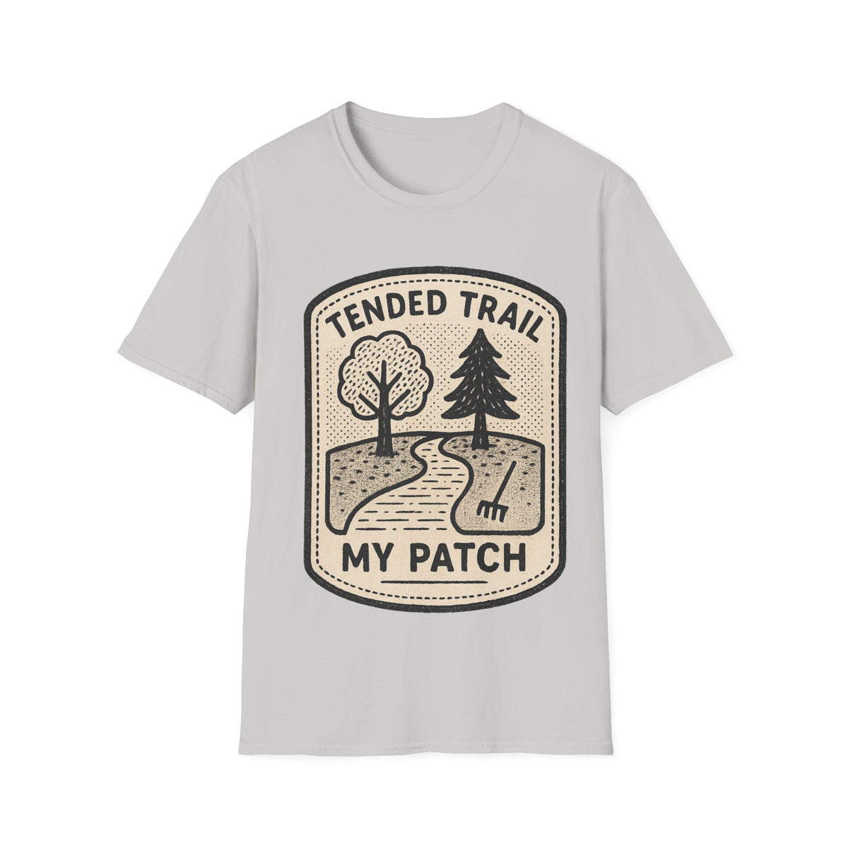 Guided Trail My Patch Vintage Badge T-Shirt, Retro Outdoor Hiking Graphic Tee - Trending Now - September 2026