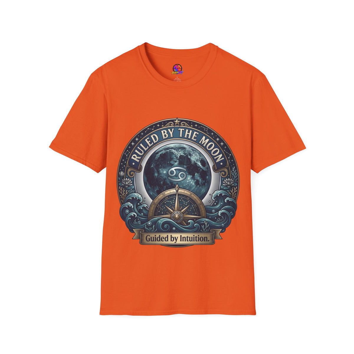 Ruled by the Moon T-Shirt — Moonphase Zodiac Graphic Tee