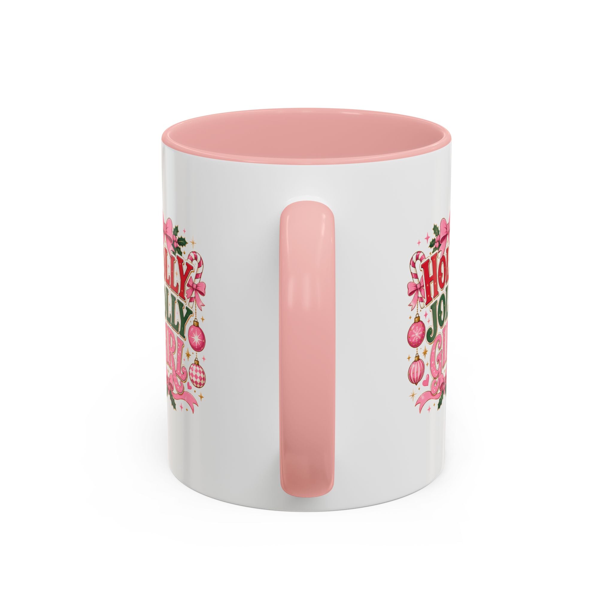 Accent Coffee Mug Holly Jolly Girl