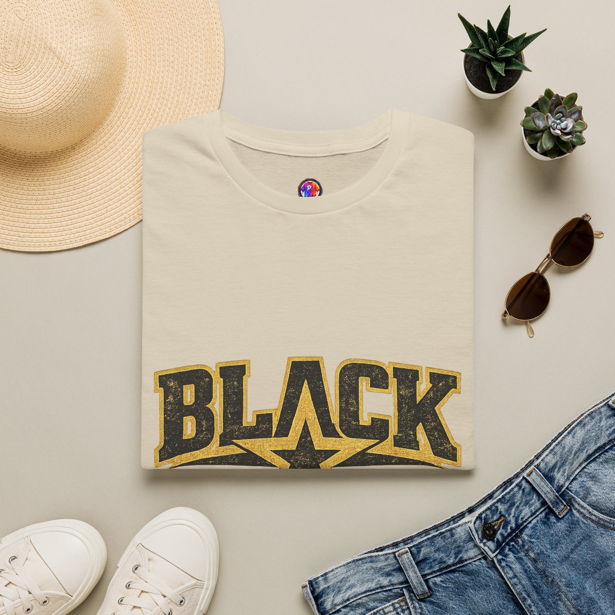 Ghana Black Stars T-Shirt — Bold Vintage Star Logo Tee