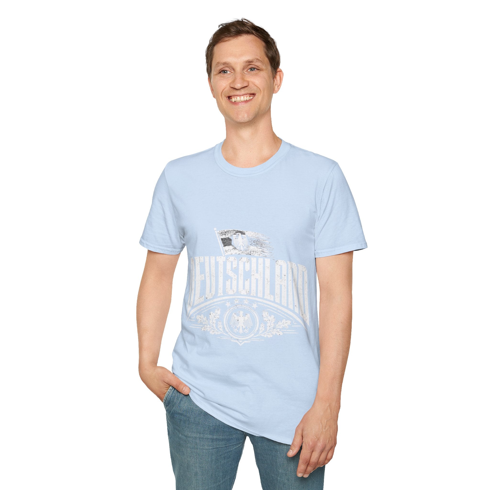 Germany Deutschland T-Shirt — Vintage German Crest Soccer Fan Tee
