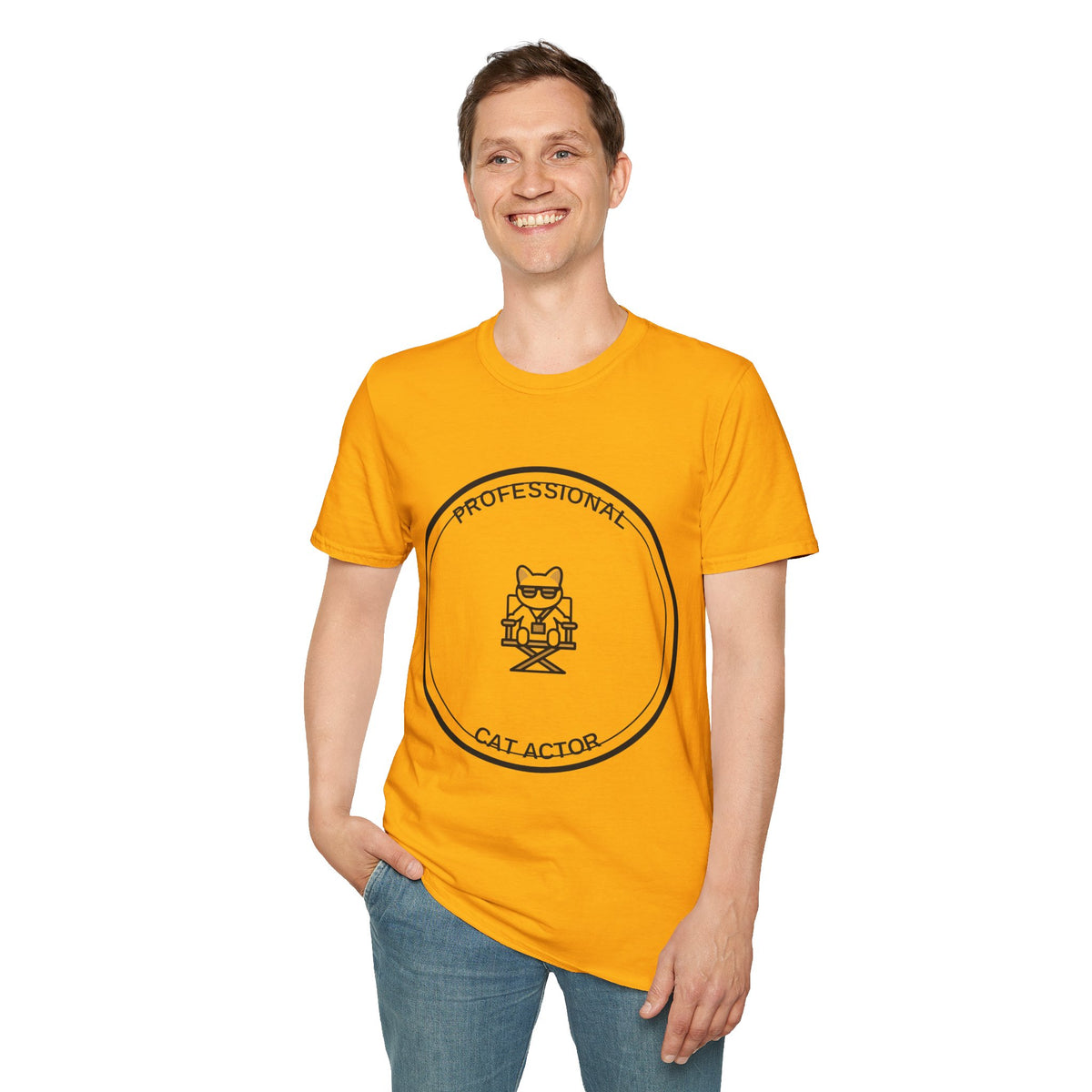 T-Shirt — "Professional Cat Actor" Graphic Tee - Trending Now - August 2026