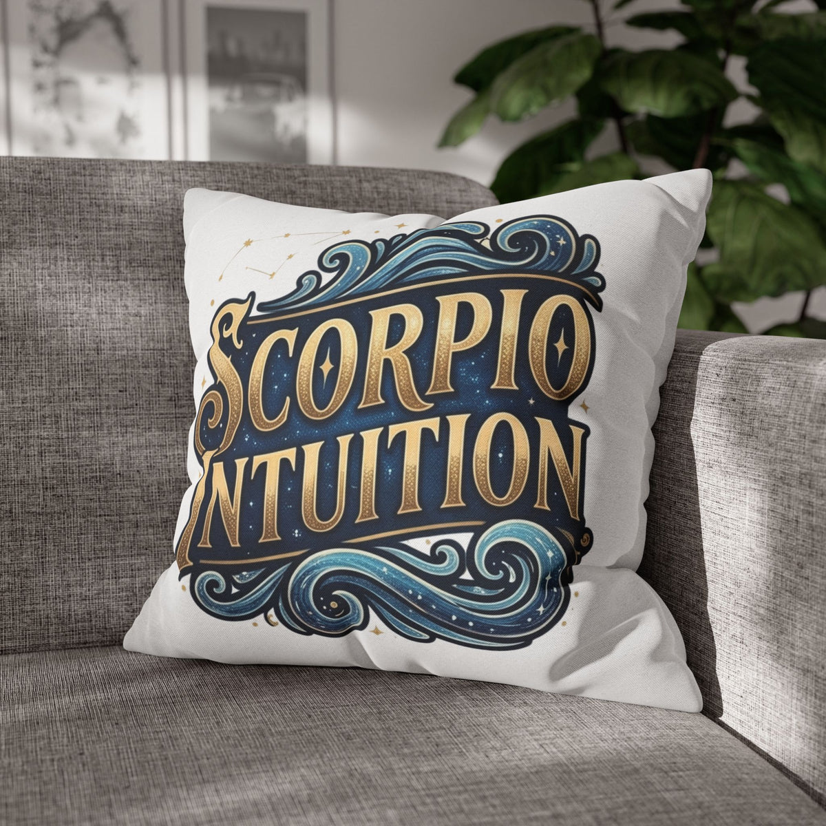 Scorpio Zodiac Intuition Decorative Pillowcase