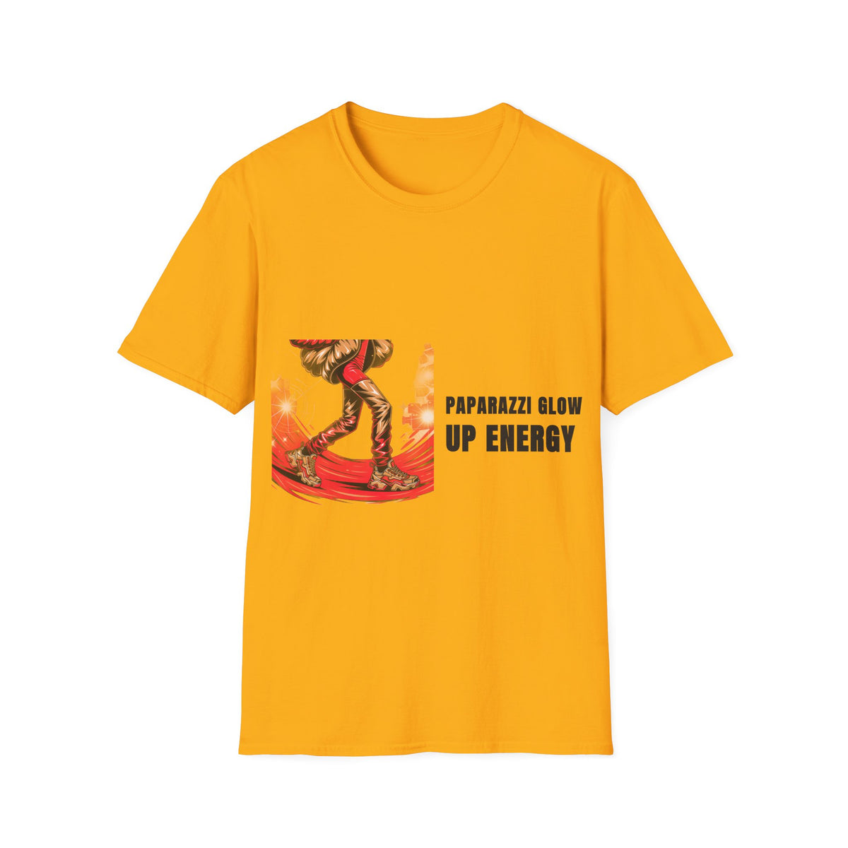 T-Shirt — "Paparazzi Glows Up Energy" Graphic Tee (Bold Pop Art Style) - Trending Now - September 2026