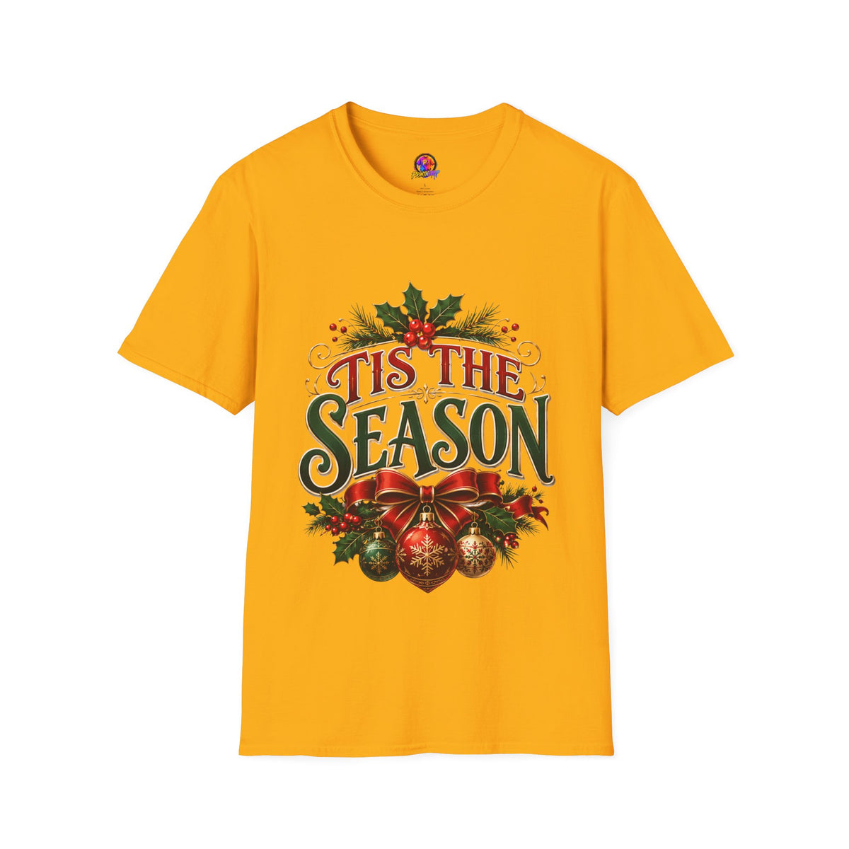 T-Shirt — 'Tis The Season' Christmas Holiday Graphic Tee