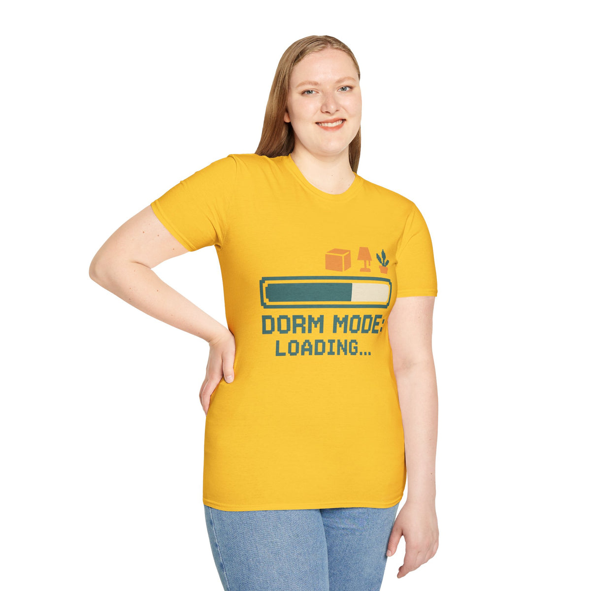 Dorm Mode Loading T‑Shirt — Funny Moving/College Moving Tee - Trending Now - August 2026