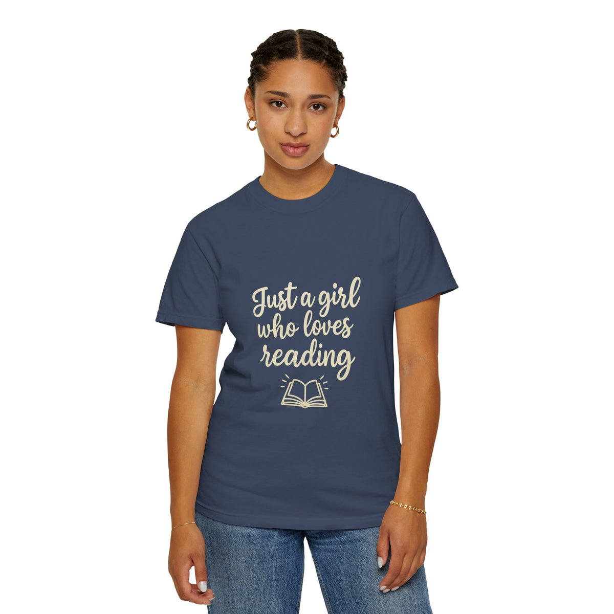 Reading Lover T‑Shirt — "Just a Girl Who Loves Reading" Book Tee - Trending Now - October 2026