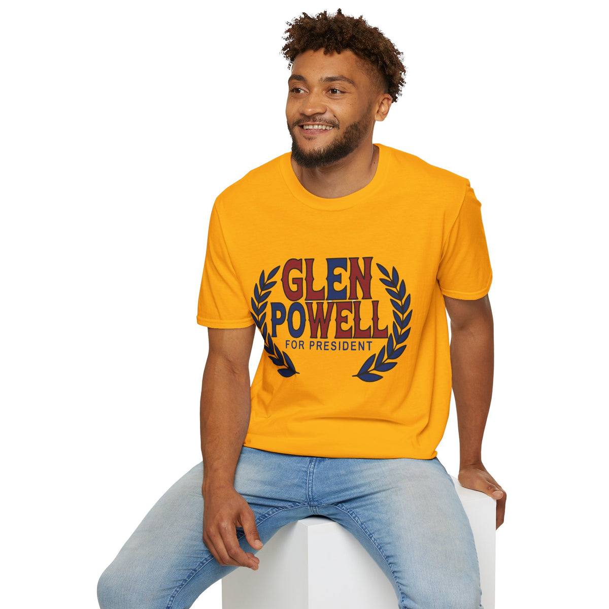 Glen Powell For President Campaign T-Shirt - Trending Now - August 2026