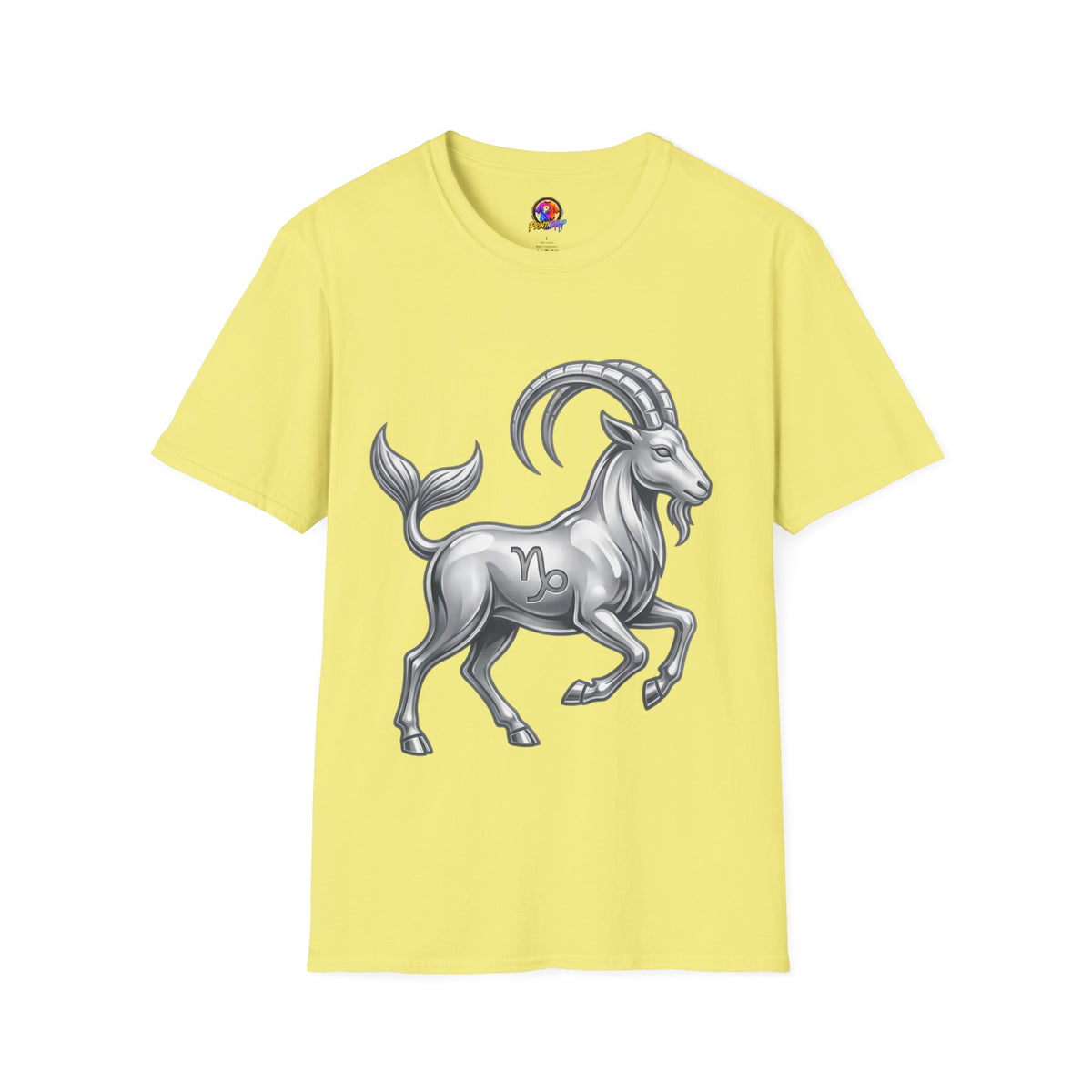 Capricorn Goat Zodiac T-Shirt — Mythical Sea-Goat Horoscope Tee