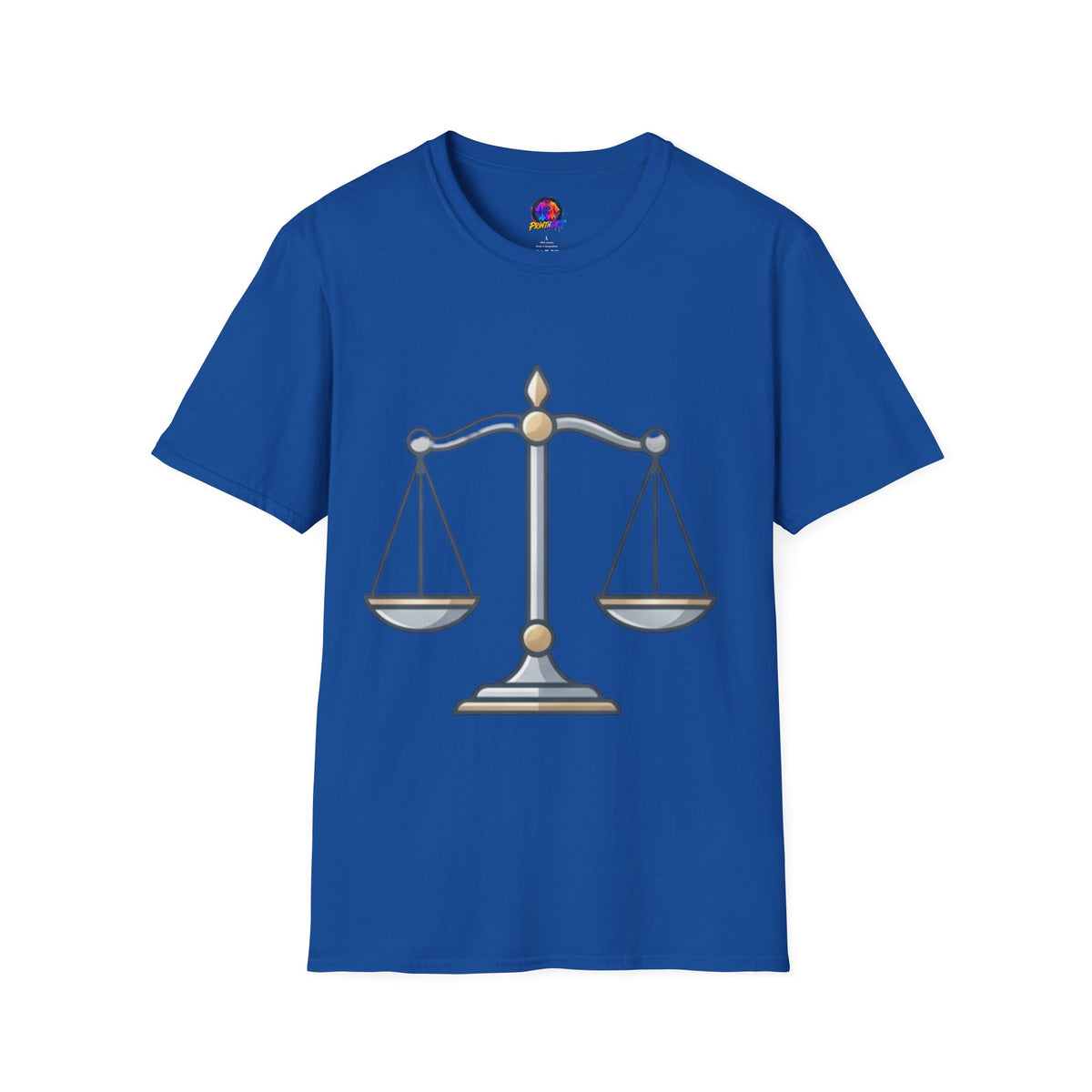 Libra Scales T-Shirt — Zodiac Balance Graphic Tee