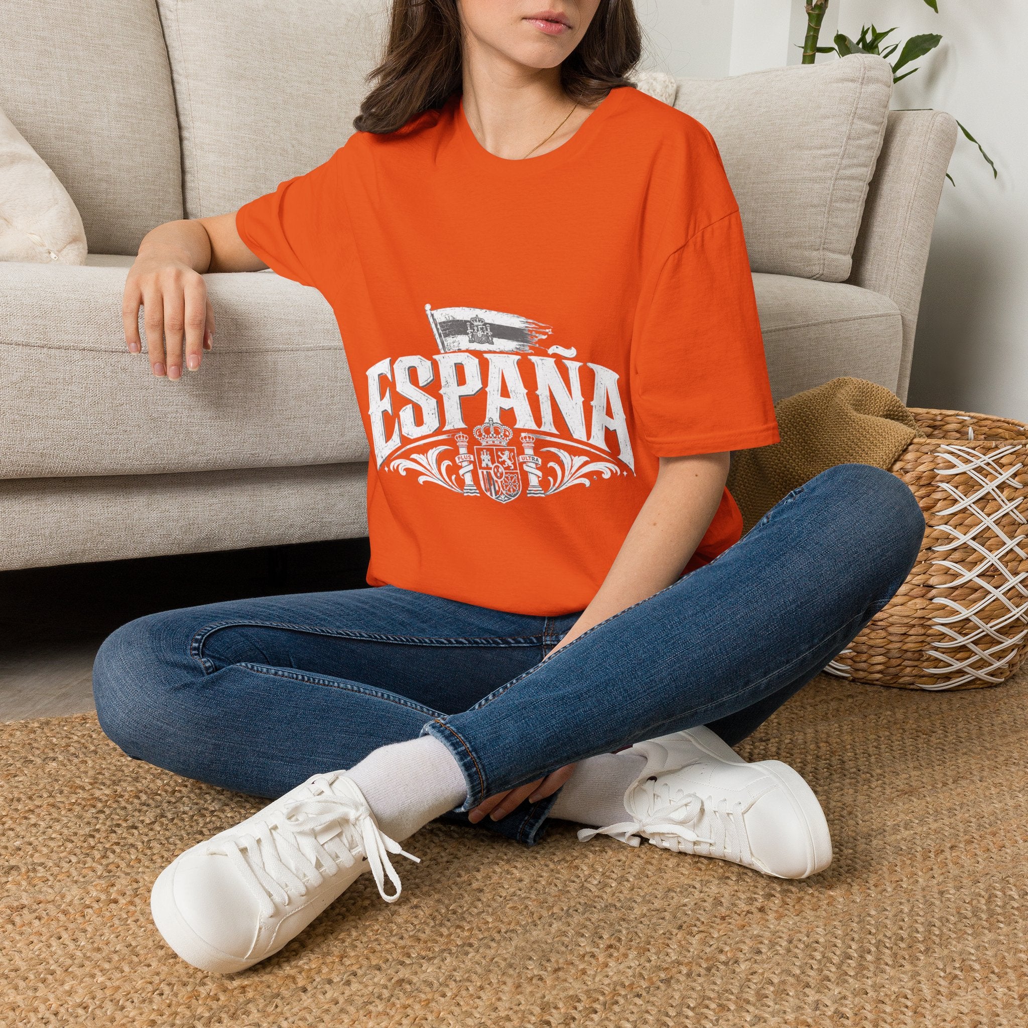 Spain Vintage T-Shirt — Retro Spanish Flag Tee