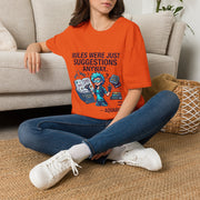 Aquarius Zodiac T‑Shirt — "Rules Were Just Suggestions Anyway" Graphic Tee