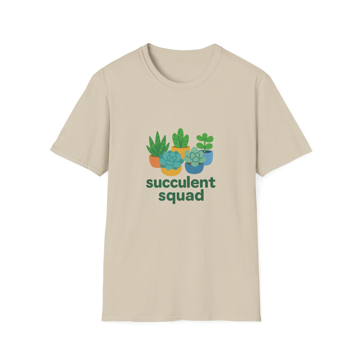 Succulent Squad T-Shirt — Cute Plant Graphic Tee for Garden Lovers - Trending Now - August 2026