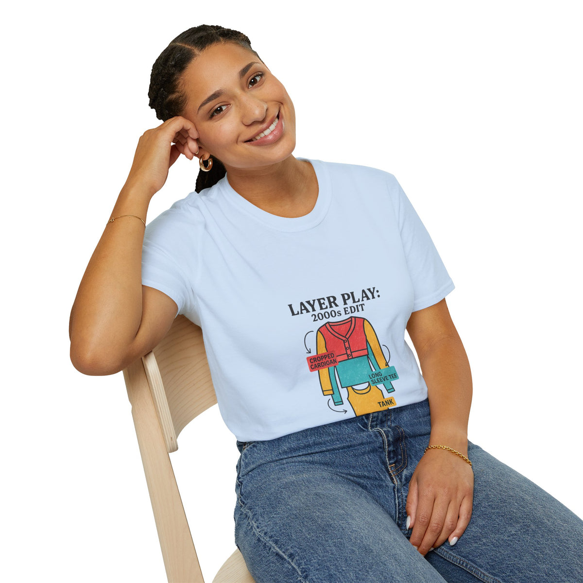 Layer Play: 2000s Edit T-Shirt - Trending Now - October 2026
