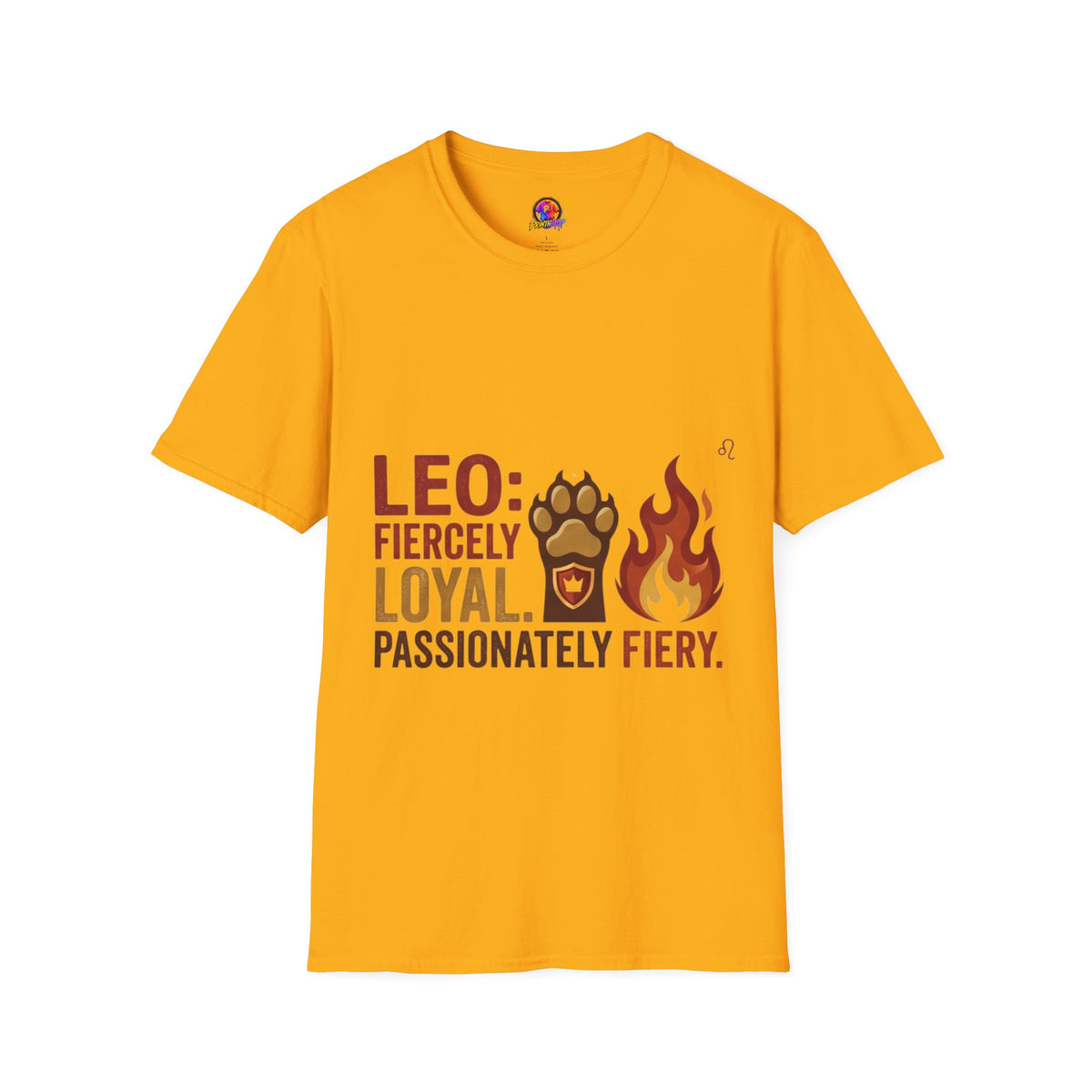 Leo Zodiac T-Shirt — Fiercely Loyal, Passionately Fiery Tee