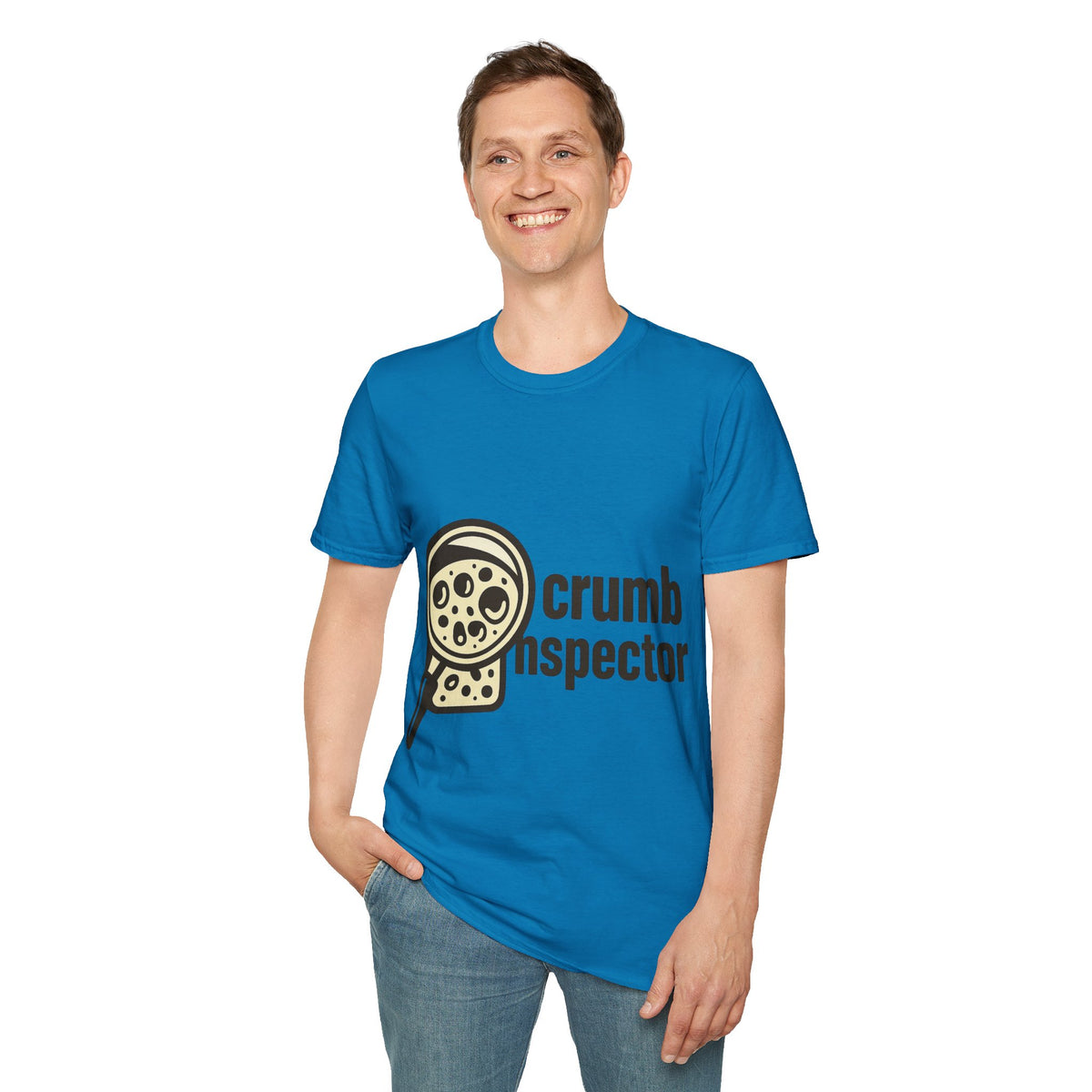 "Crumb Inspector" Funny Sourdough Bread Detective Tee - Cute Artisan Baker Gift White T-Shirt - Trending Now - September 2026
