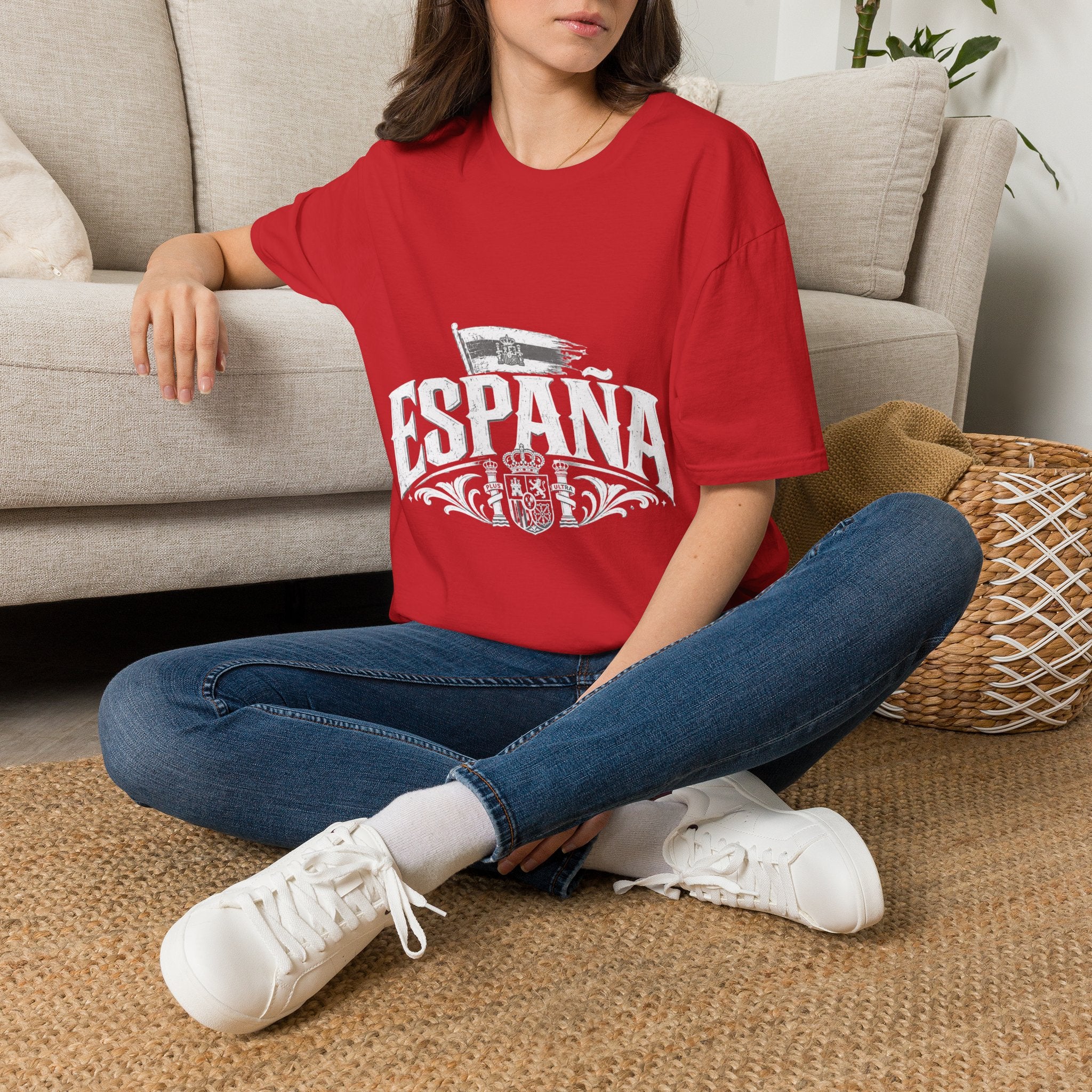 Spain Vintage T-Shirt — Retro Spanish Flag Tee