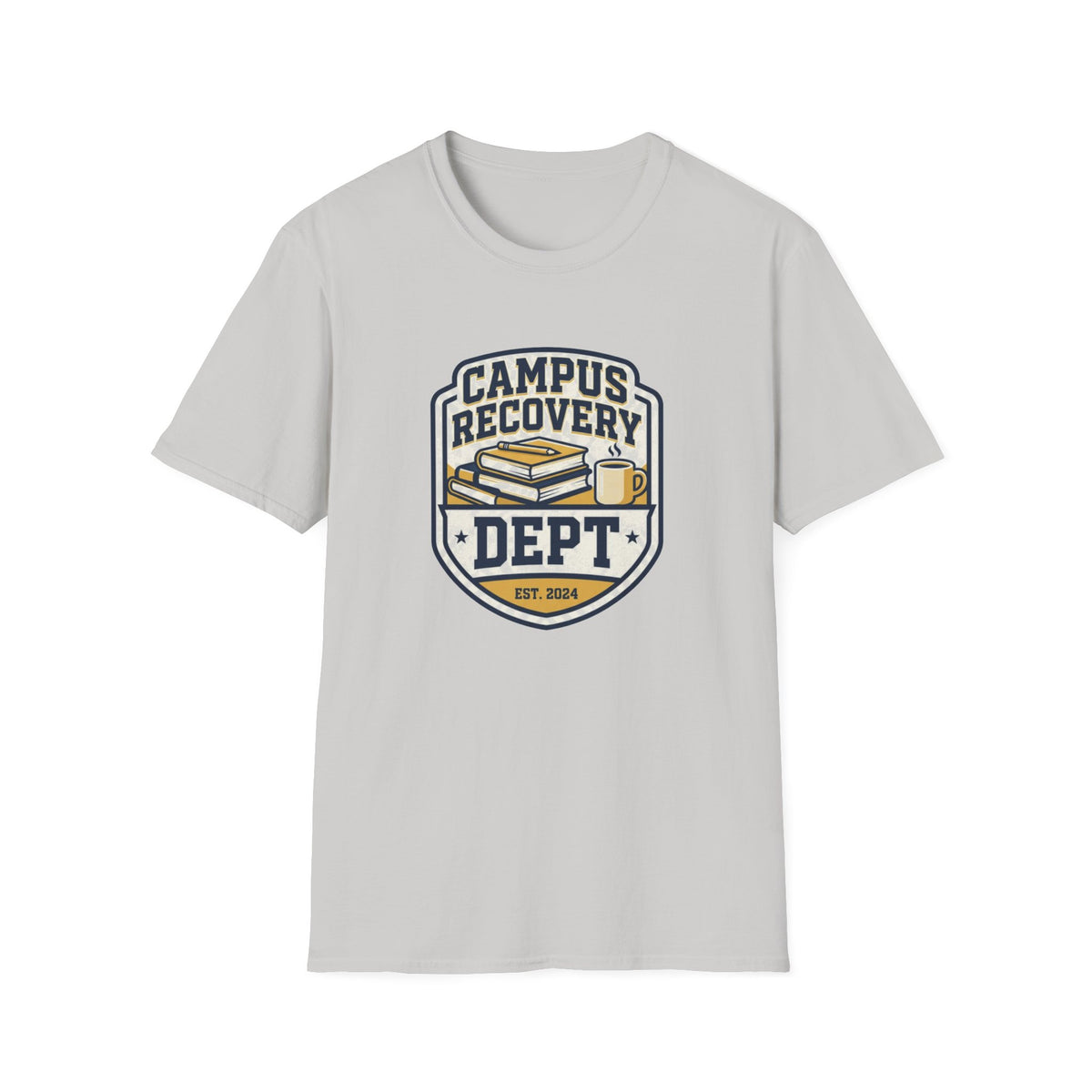 Campus Recovery Dept. T-Shirt — Collegiate Support Logo Tee - Trending Now - August 2026
