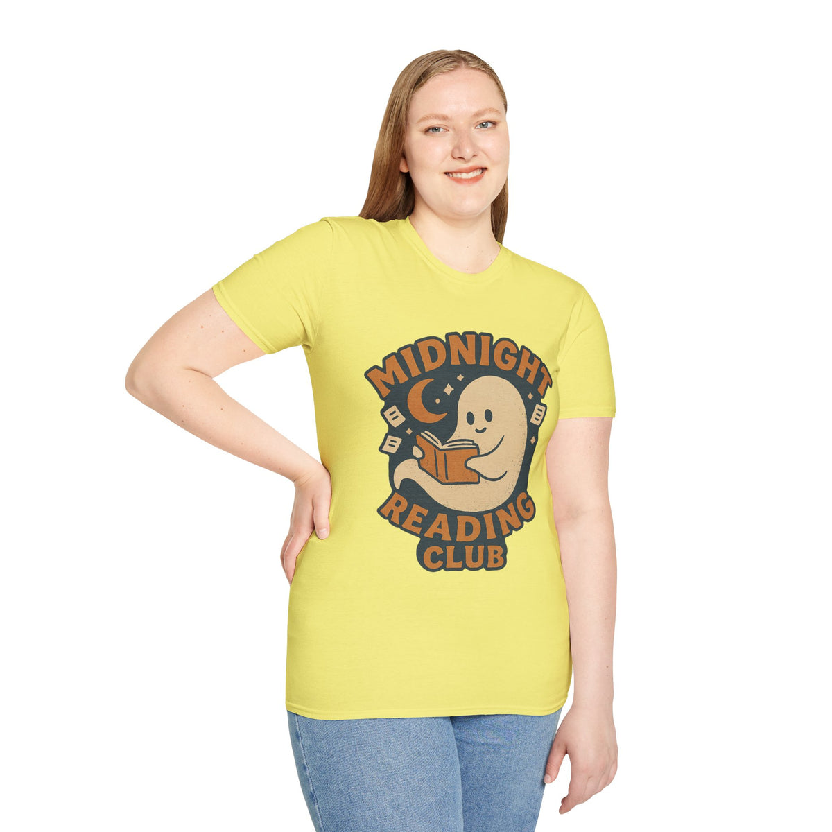 Midnight Reading Club T-Shirt — Cute Ghost Booklover Tee - Trending Now - August 2026