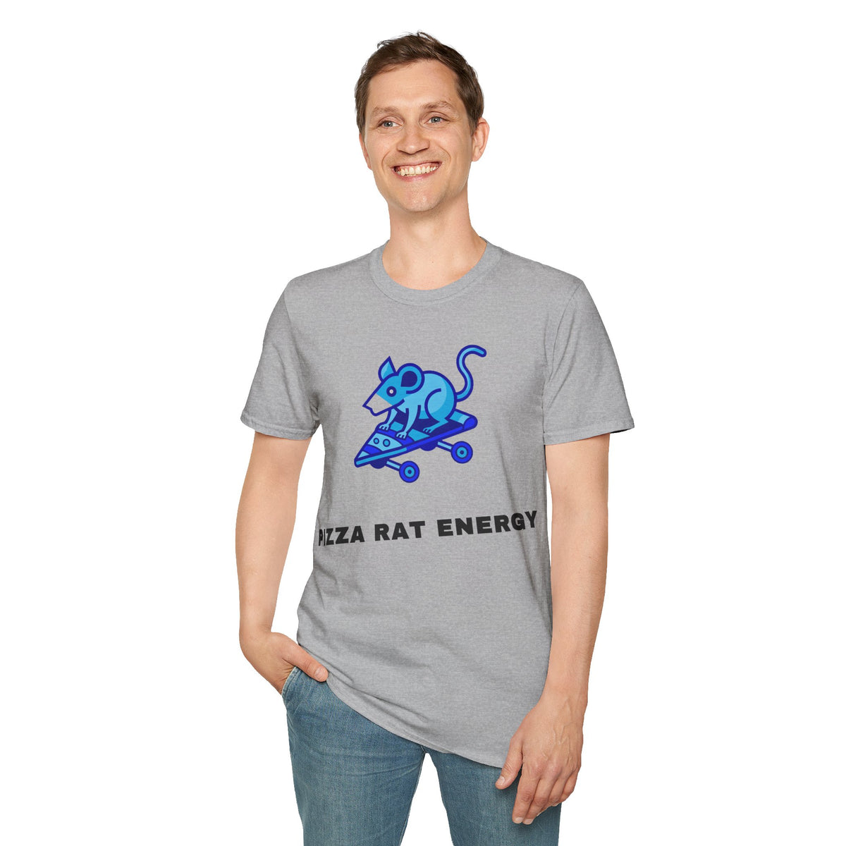 T-Shirt — Pizza Rat Energy Graphic Tee - Trending Now - September 2026