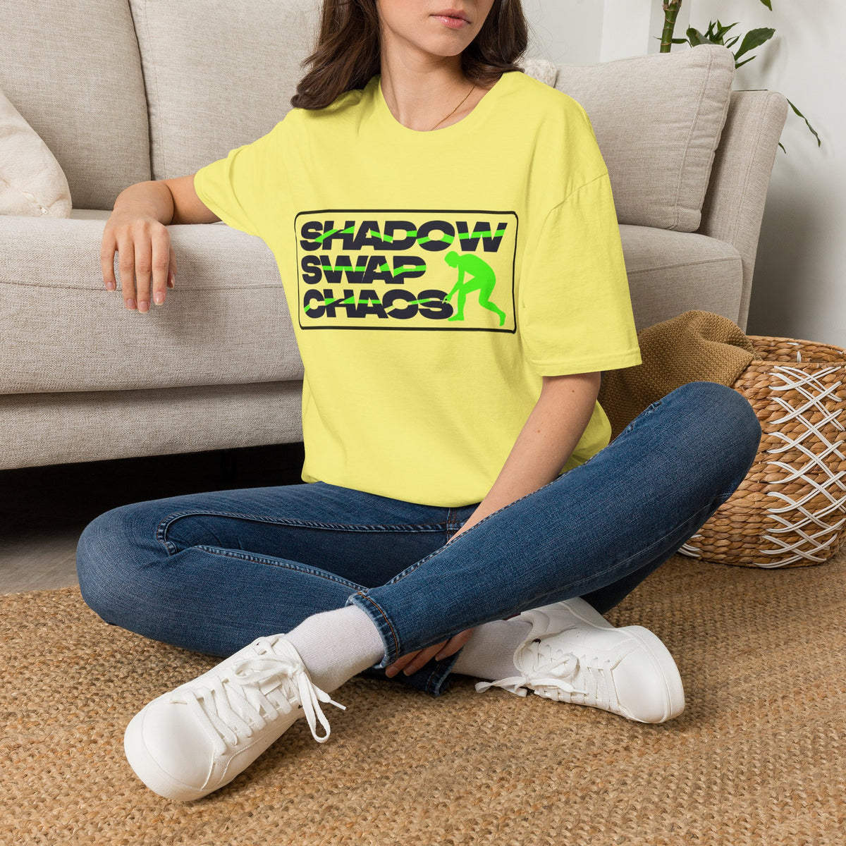 Shadow Swap Chaos T‑Shirt — Retro Neon Graphic Tee - Trending Now - August 2026