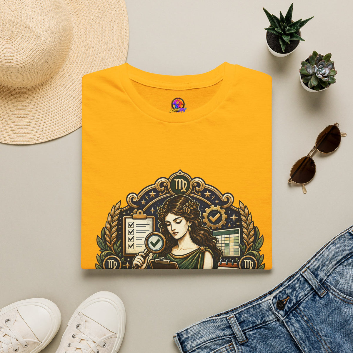 Zodiac Virgo Unisex Softstyle T-Shirt