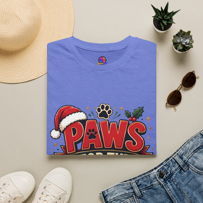 Paws for the Holidays T-Shirt — Festive Christmas Pet Lover Tee
