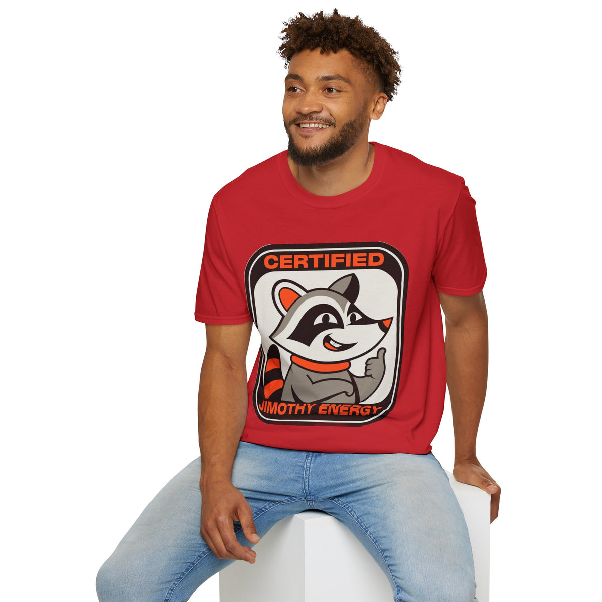 Certified Timothy Energies T-Shirt — Retro Raccoon Graphic Tee - Trending Now - August 2026