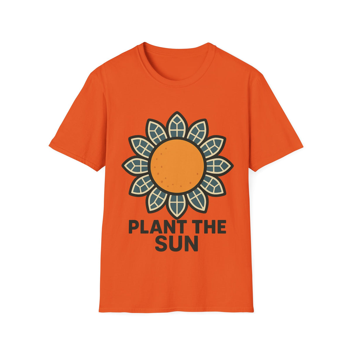 Sunflower Graphic T‑Shirt — 'Plantin' Good Vibes' Eco Floral Tee - Trending Now - September 2026
