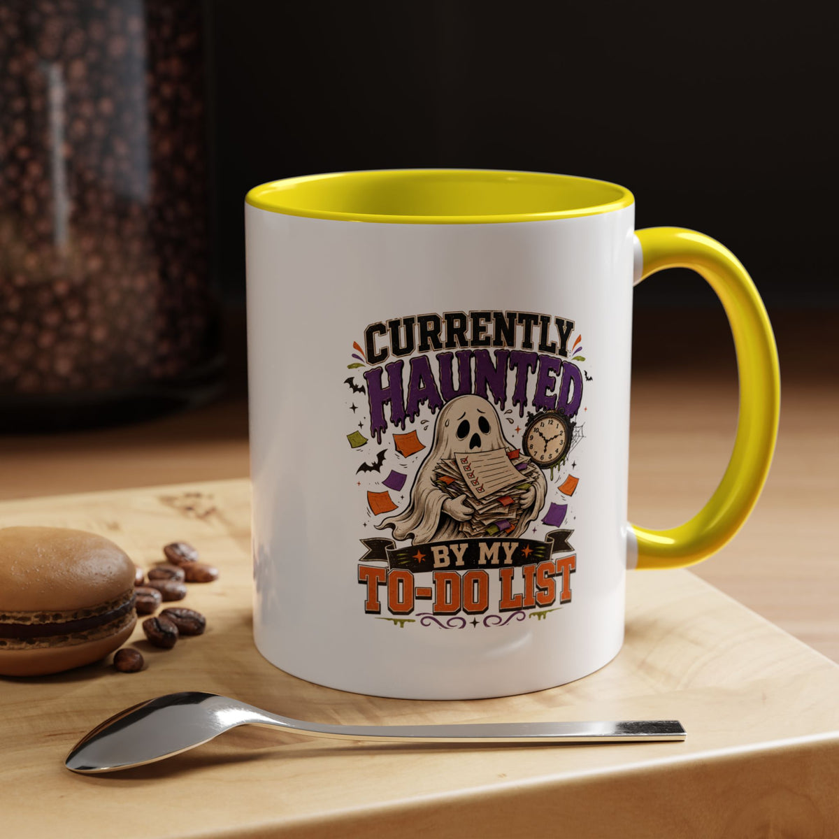 Halloween  Currently Haunted Accent Coffee Mug