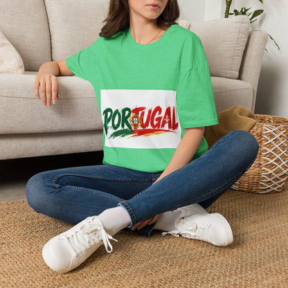 Portugal Flag Script T-Shirt — Portuguese Pride Tee