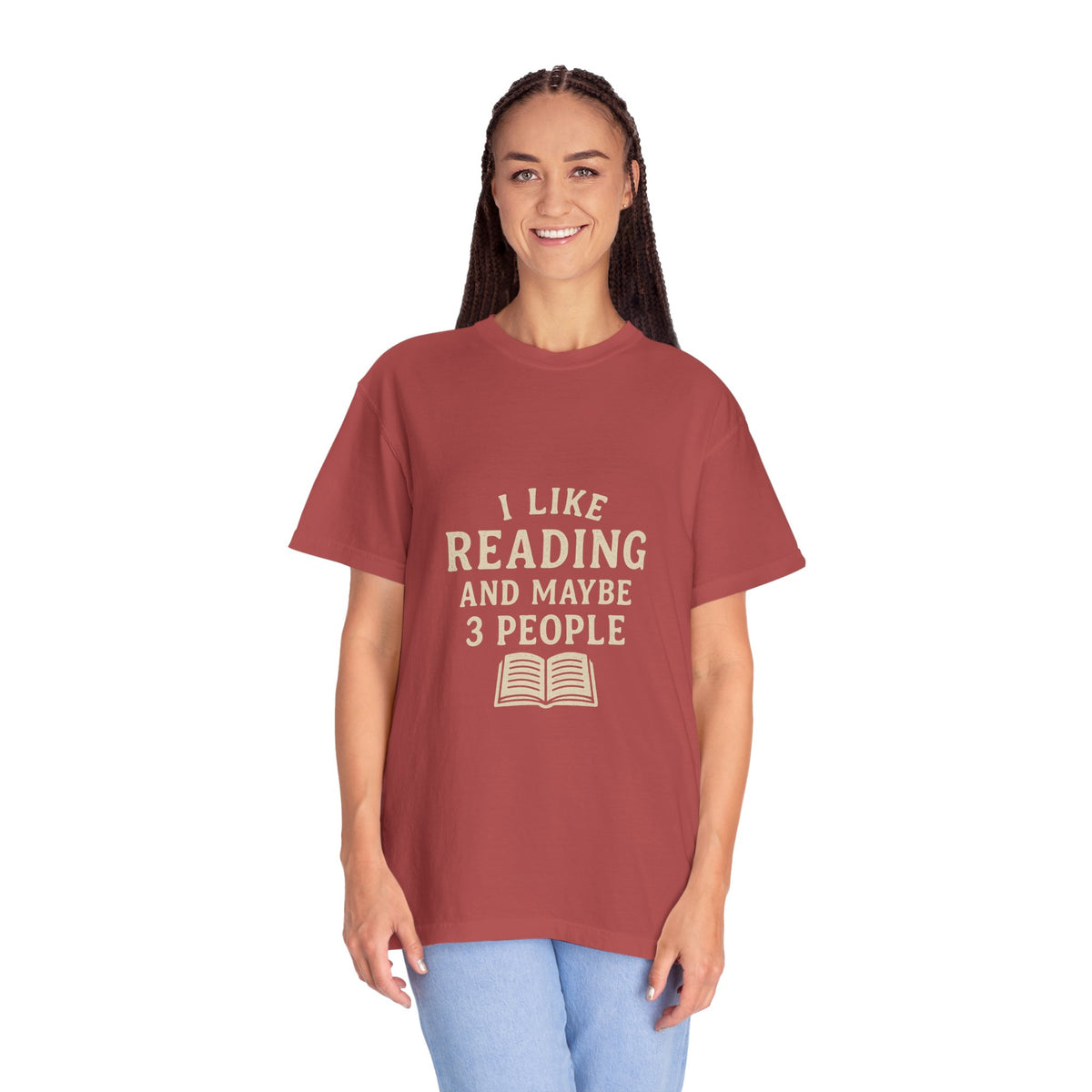 Reading Lover T-Shirt — "I Like Reading and Maybe 3 People" Book Lover Tee - Trending Now - October 2026