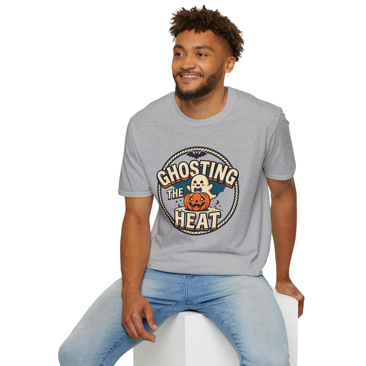 Ghosting the Heat T-Shirt — Funny Spicy Food Lover Tee - Trending Now - August 2026