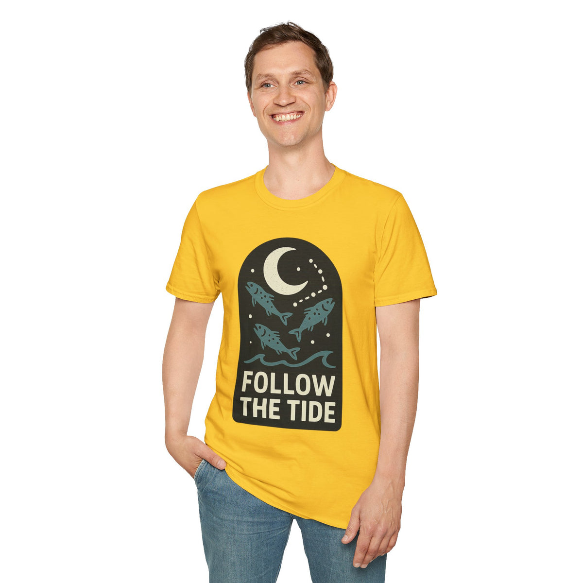 Follow the Tide Moon Graphic T-Shirt - Trending Now - September 2026