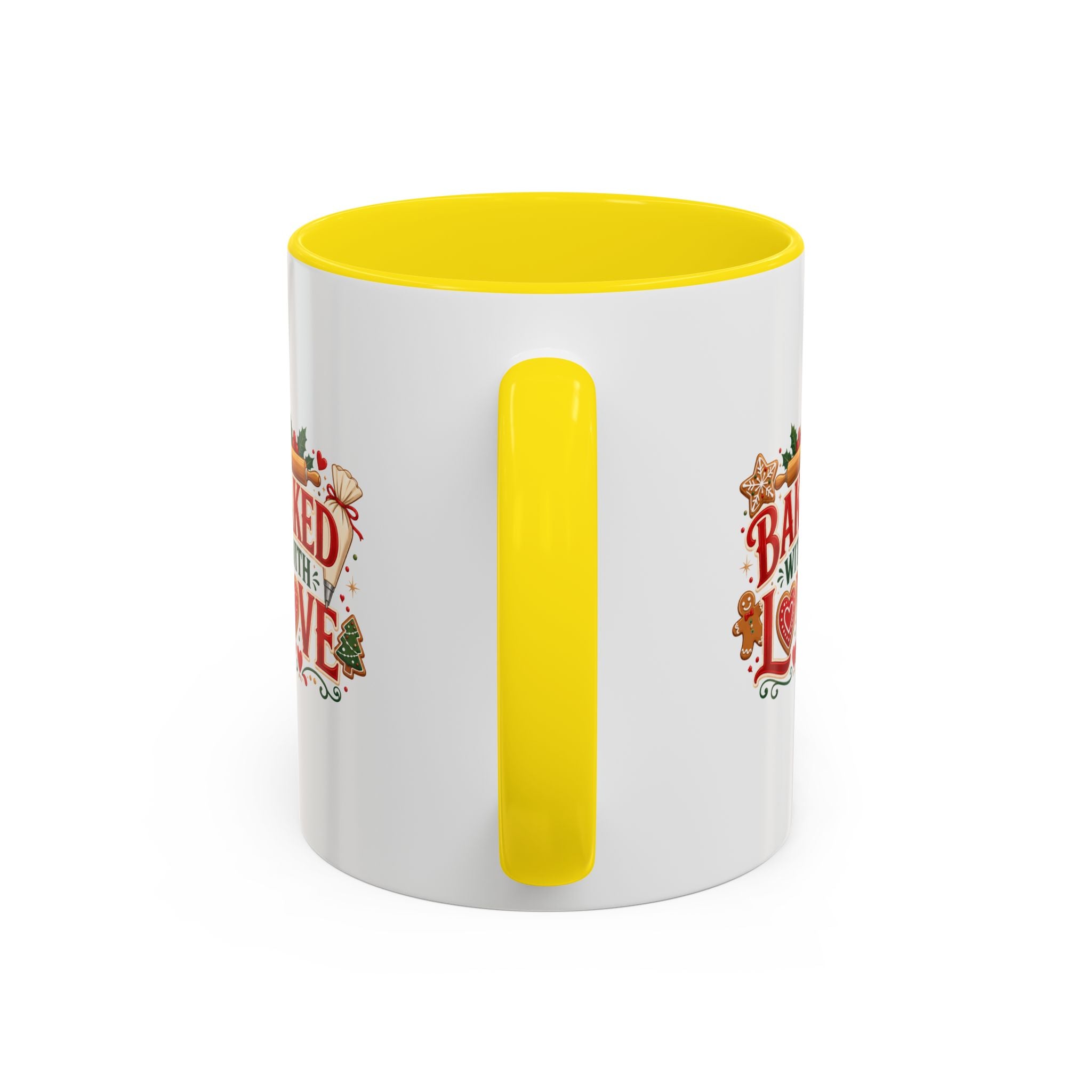 Baked With Love Coffee Mug — Holiday Baking Kitchen Gift