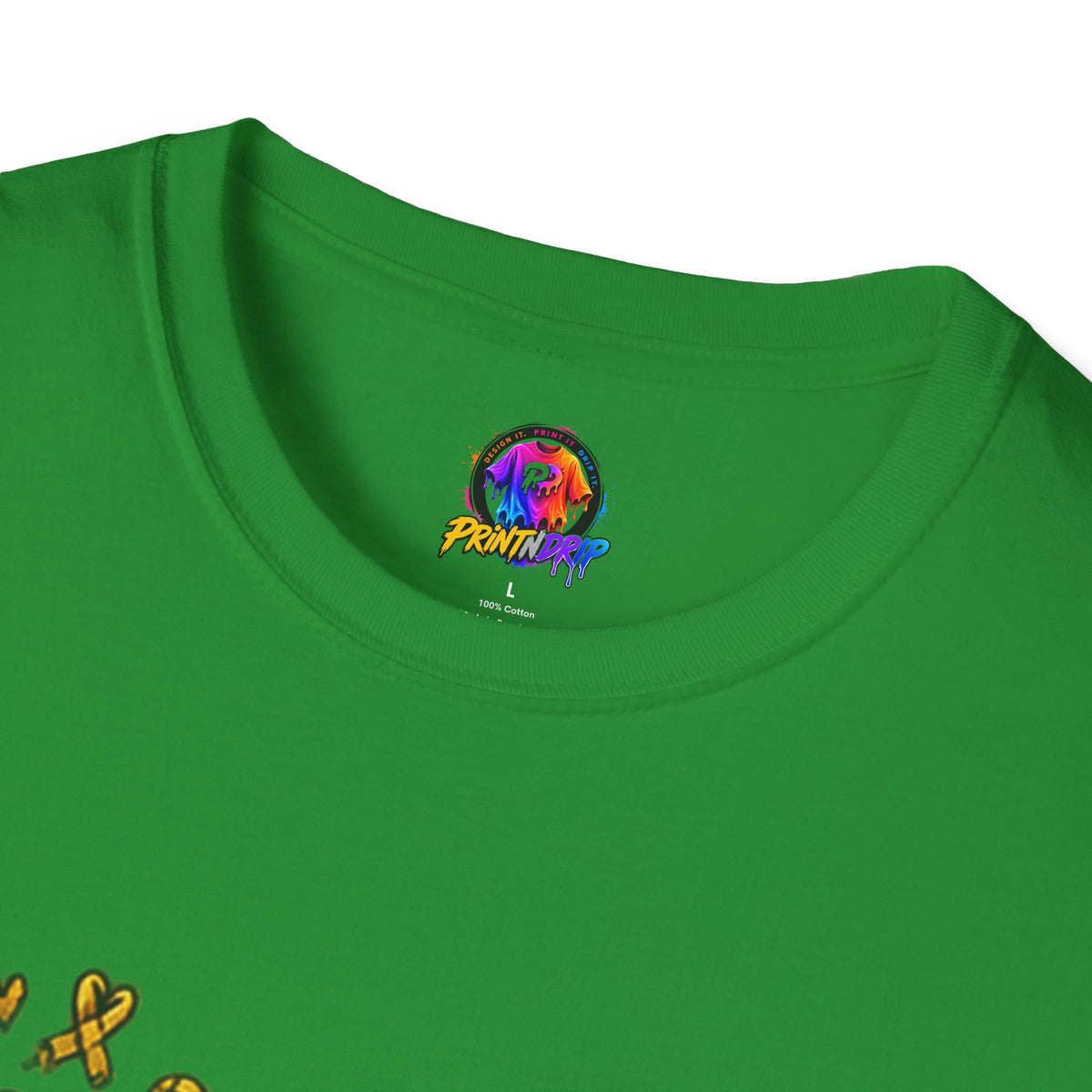 Hope Lives Here Gold Ribbon Butterfly Childhood Cancer Awareness T-Shirt