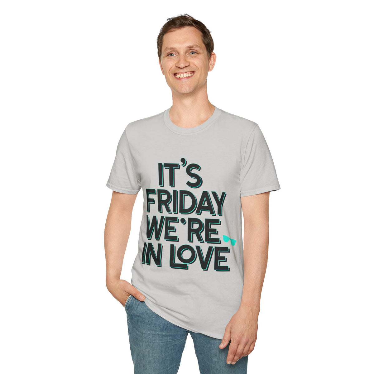 It's Friday We're In Love T-Shirt — Retro Indie Band Vibe Tee - Trending Now - August 2026