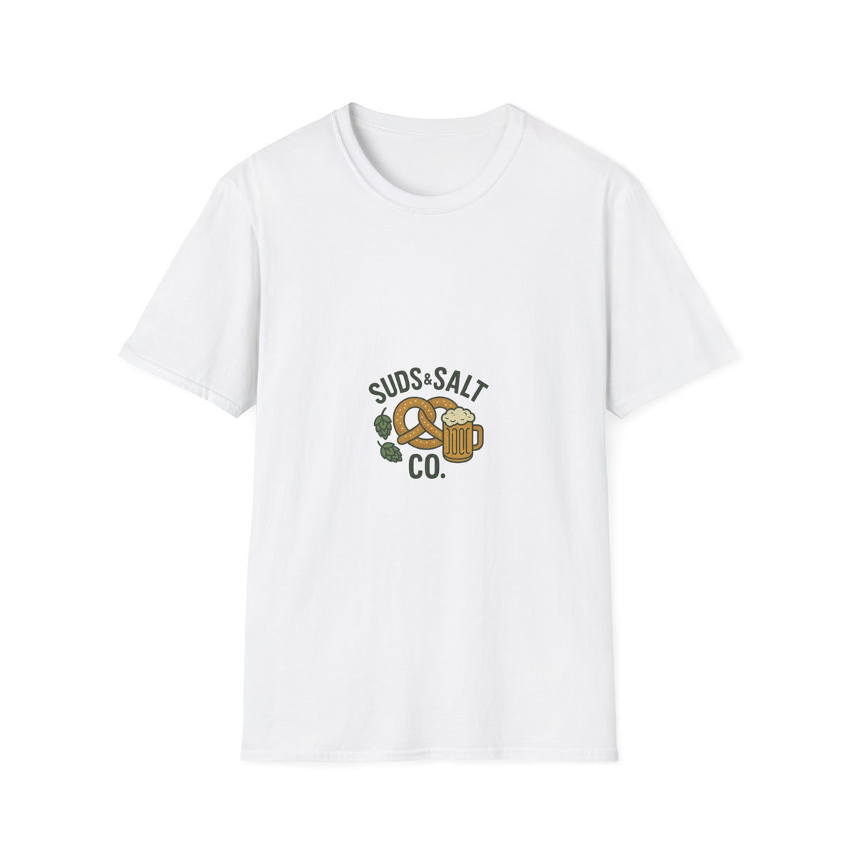 Suds And Salt Co Graphic Tee, Vintage Beer And Pretzel T-Shirt - Trending Now - September 2026