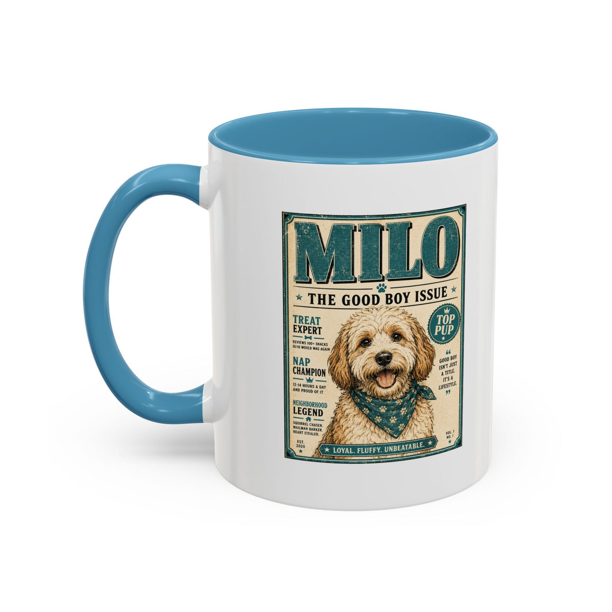 Milo Bailey Dog Dad Mom Milo 'The Good Boy Issue' Coffee Mug