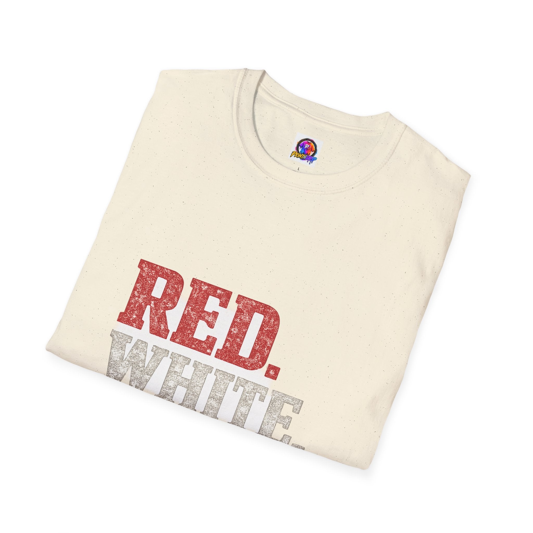USA Patriotic 'Red. White. Go.' T-Shirt — 4th of July Independence Day Tee