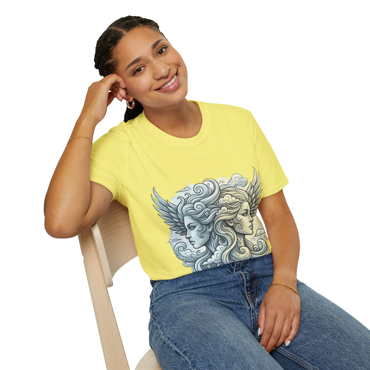 Gemini Zodiac Unisex Softstyle T-Shirt