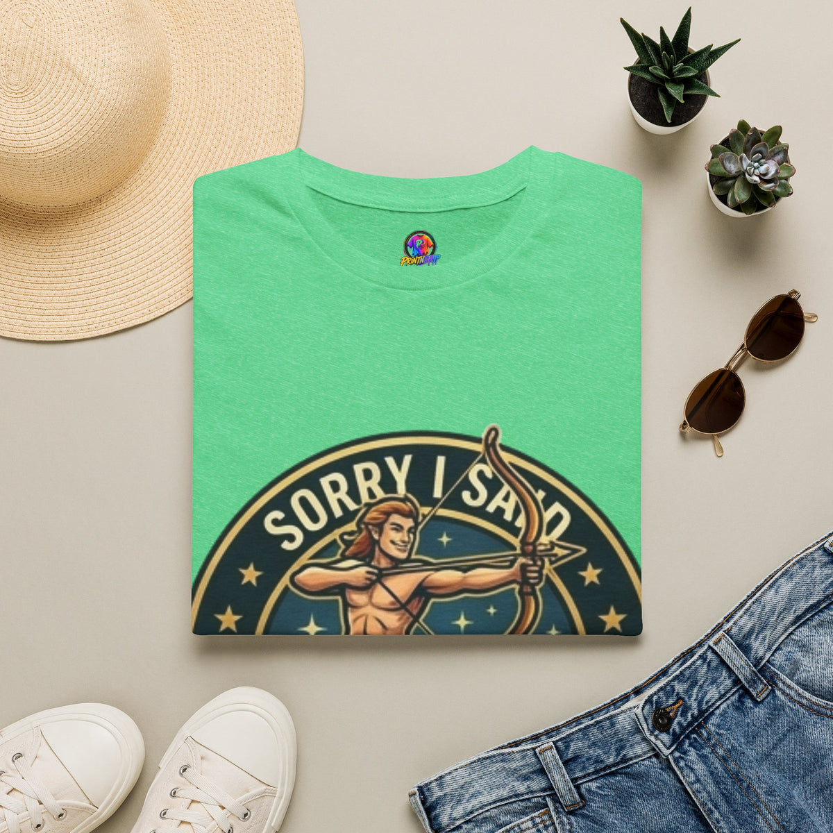 Sagittarius T-Shirt "Sorry I Said What Everyone Else Was Thinking" – Zodiac Archer Graphic Tee