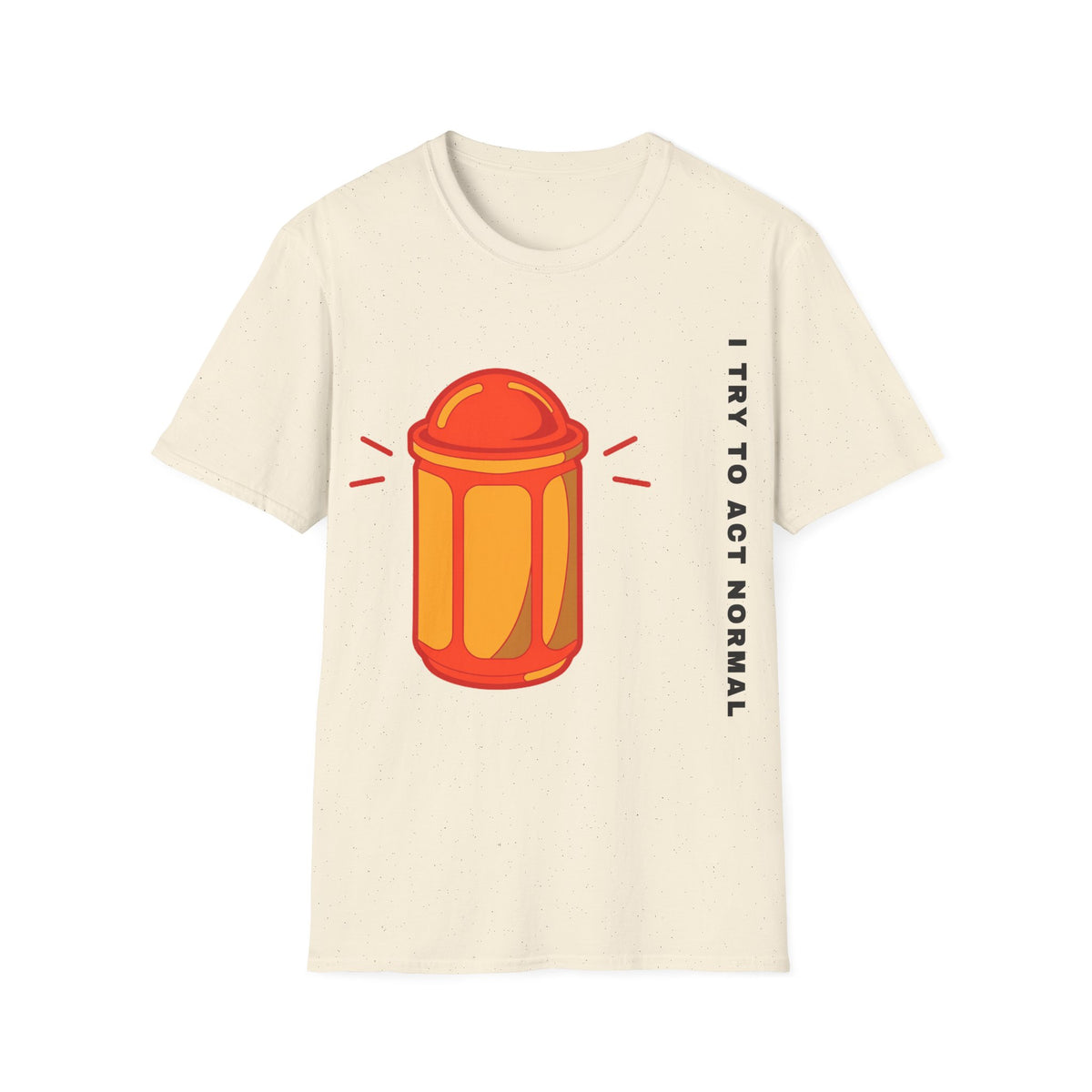 T-Shirt — 'I Try to Be a Grown-Up' Cartoon Fire Hydrant Graphic Tee - Trending Now - September 2026