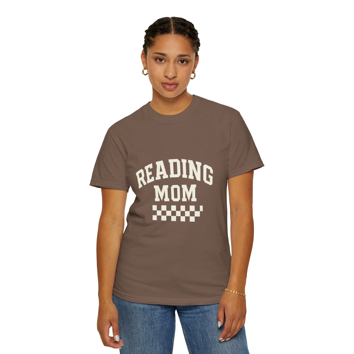 Reading Mom T-Shirt — Vintage Checkbook Style Graphic Tee for Book-Loving Moms - Trending Now - October 2026