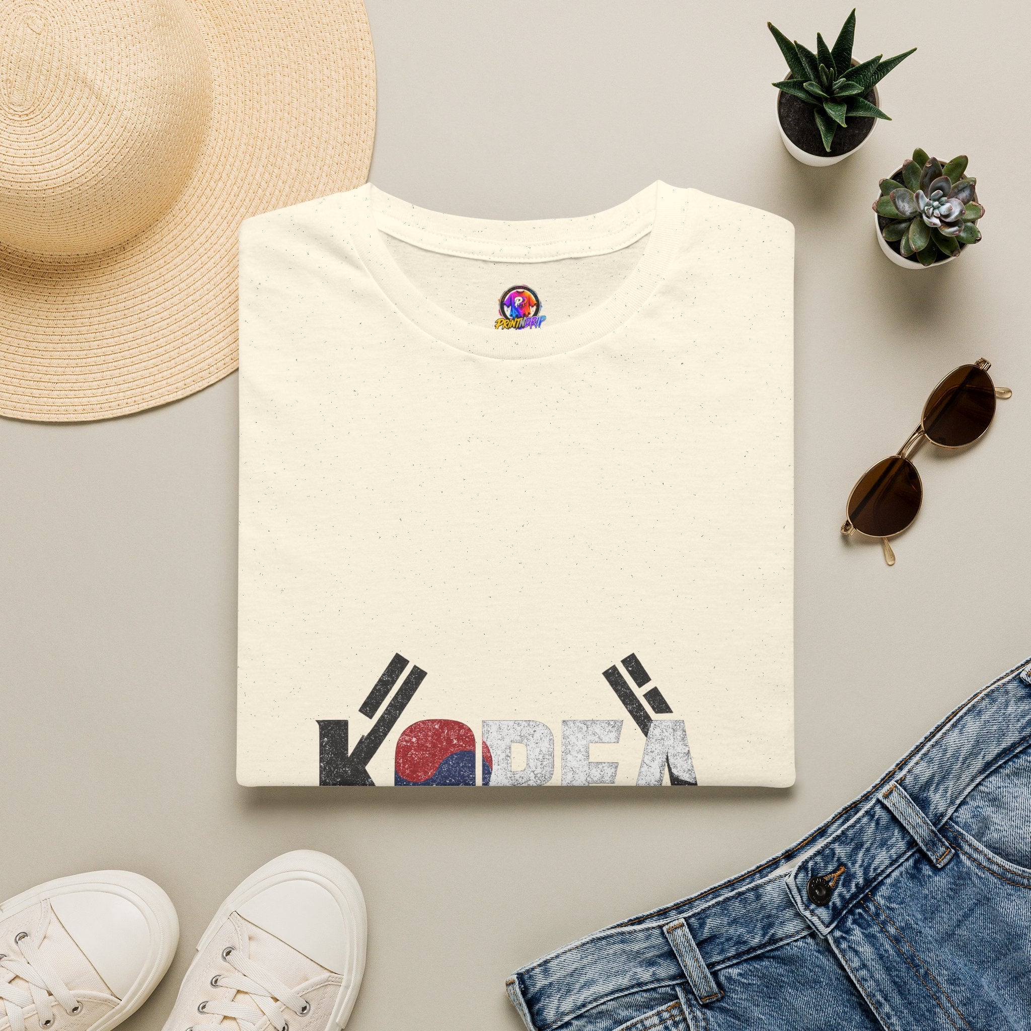 Korea Flag Graphic T-Shirt — Korean Pride Tee