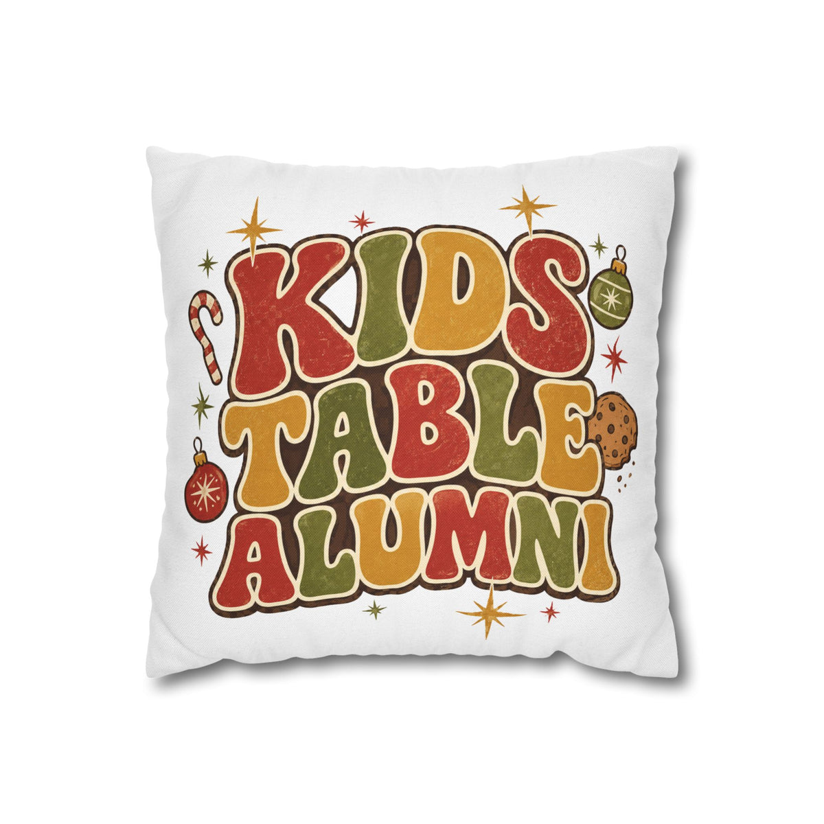 Christmas Kids Table Alumni Holiday Pillowcase