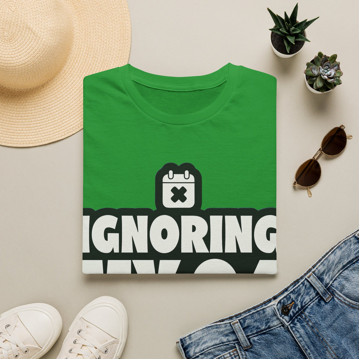 T-Shirt — Ignoring My 04 Deadline Graphic Tee - Trending Now - August 2026